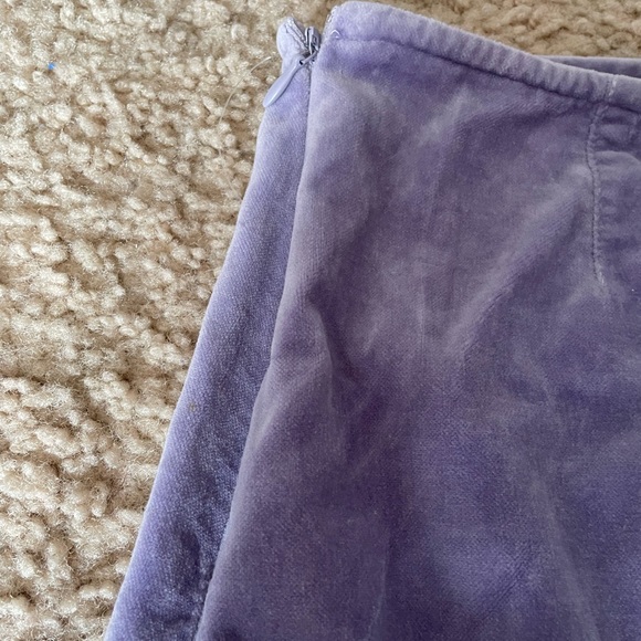 K.C PARKER Girls Velvet Skirt - Picture 4 of 4